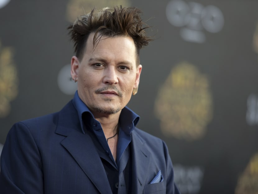 File photo of Johnny Depp arriving at the premiere of "Alice Through the Looking Glass" at the El Capitan Theatre, in Los Angeles. Photo: AP