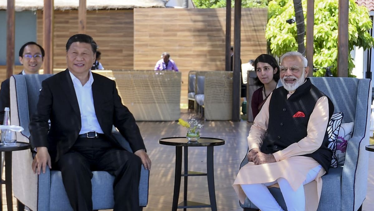 Xi, Modi hold rare sitdown for China-India border talks Xi, Modi hold rare sitdown for China-India border talks