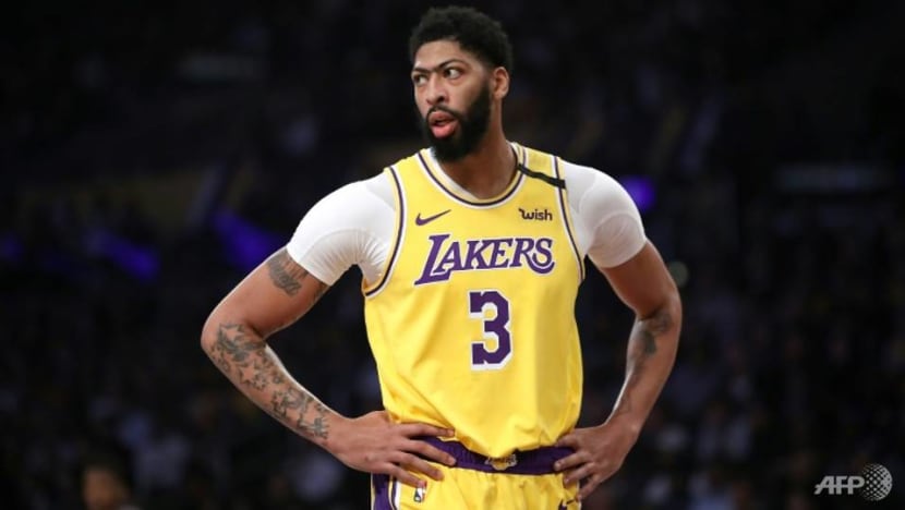 Basketball: Lakers' Davis won't wear social justice message Basketball: Lakers' Davis won't wear social justice message