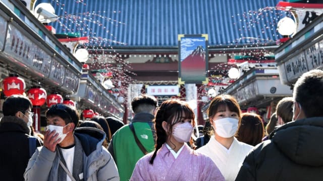 日本公布旅客入境指导原则 须戴口罩买医疗保险