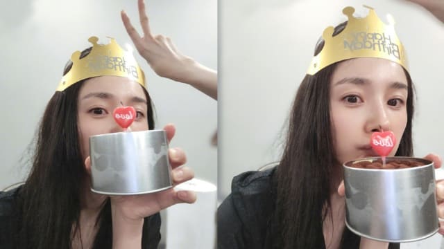 杨幂庆祝37岁生日　合体闺密刘诗诗晒绝美睡衣照！