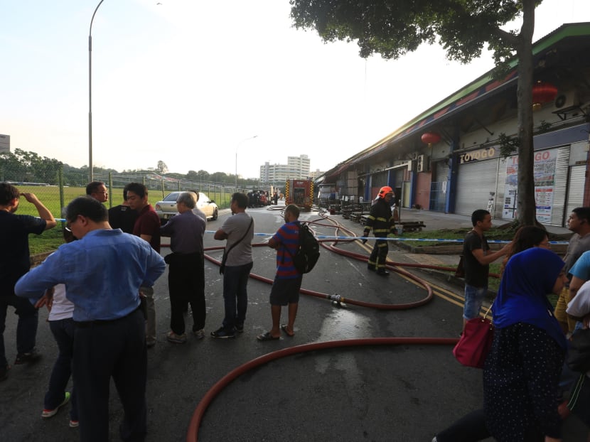 Gallery: Massive fire put out at Toa Payoh Industrial Park