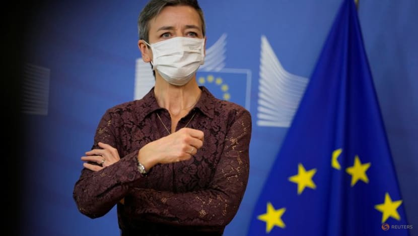New rules for U.S tech giants to come into force in October, EU's Vestager says New rules for U.S tech giants to come into force in October, EU's Vestager says