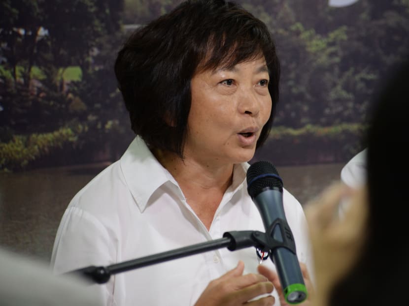 A resident who approached his constituency's Member of Parliament Lee Bee Wah (pictured) to ask for her views on Section 377A of the Penal Code did not get answers from her, and later wrote on Facebook about the encounter.