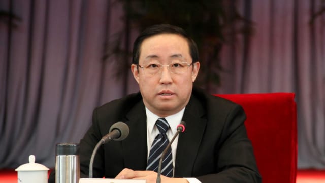 中国前司法部长傅政华被判死缓 终身监禁不得减刑假释