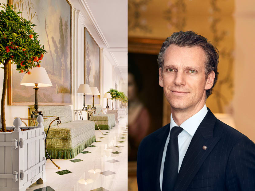 He’s in charge of some of the grandest European hotels that are on many people’s dream vacation list