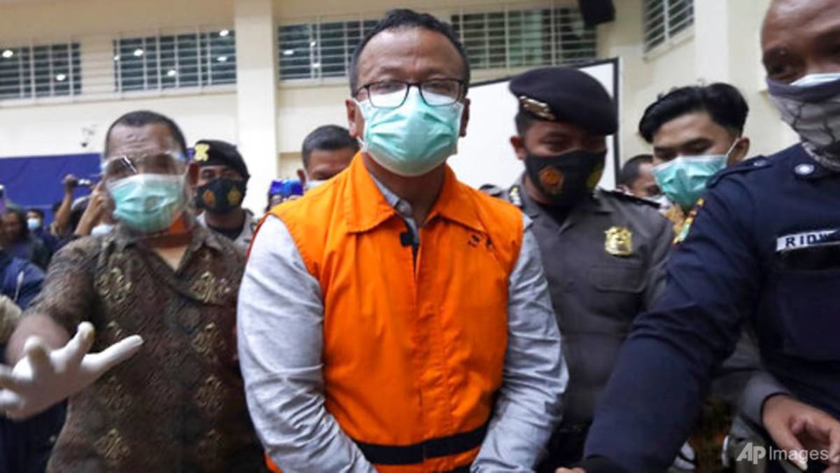 Menteri Indonesia meminta maaf setelah ditangkap atas tuduhan suap