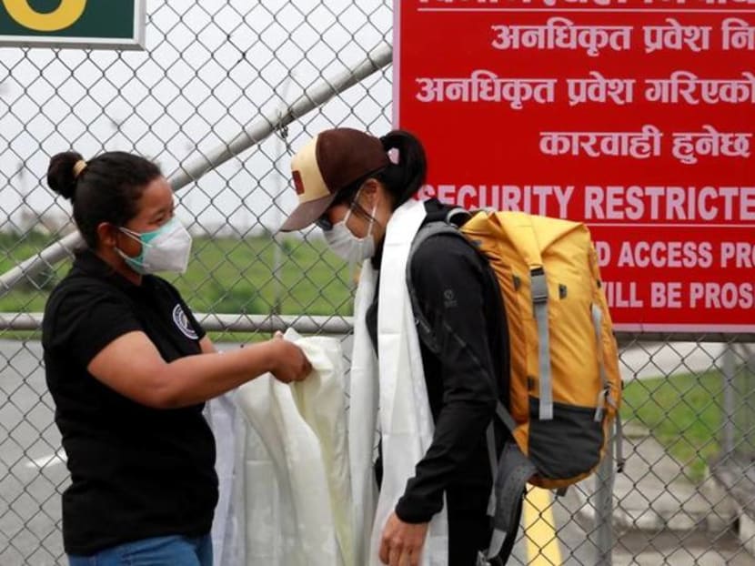 Tired but safe: Everest record-making climbers return Tired but safe: Everest record-making climbers return