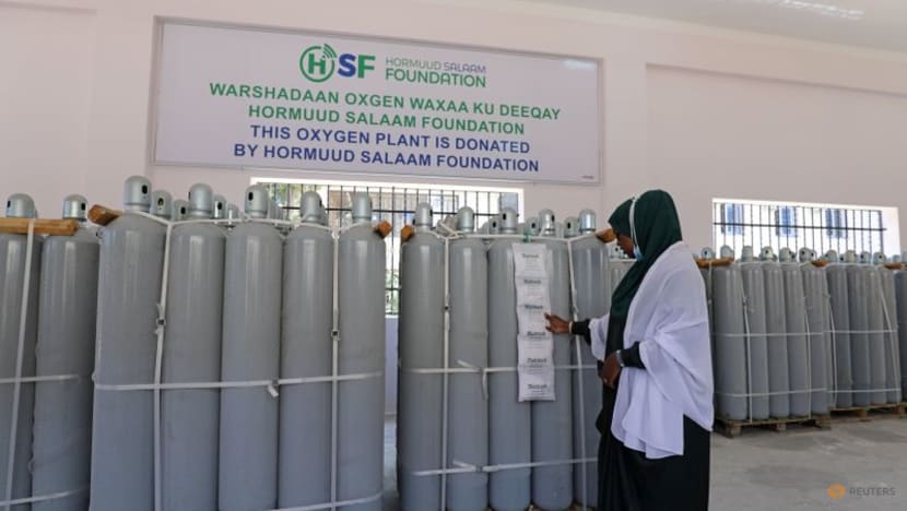 Somalia opens first public oxygen plant to help treat COVID-19 amid severe shortage Somalia opens first public oxygen plant to help treat COVID-19 amid severe shortage