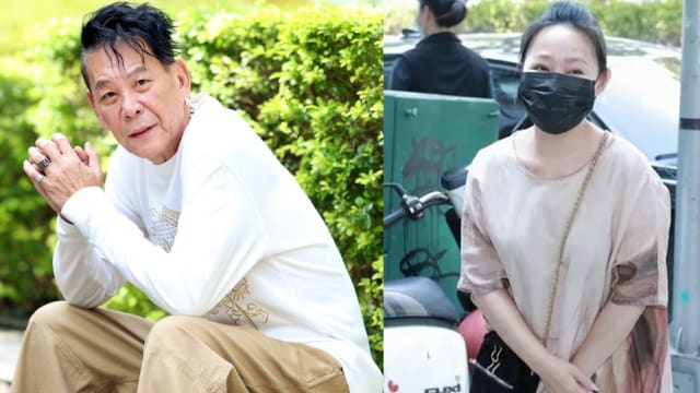 与龙劭华演两次夫妻　吕雪凤泪洒灵堂外