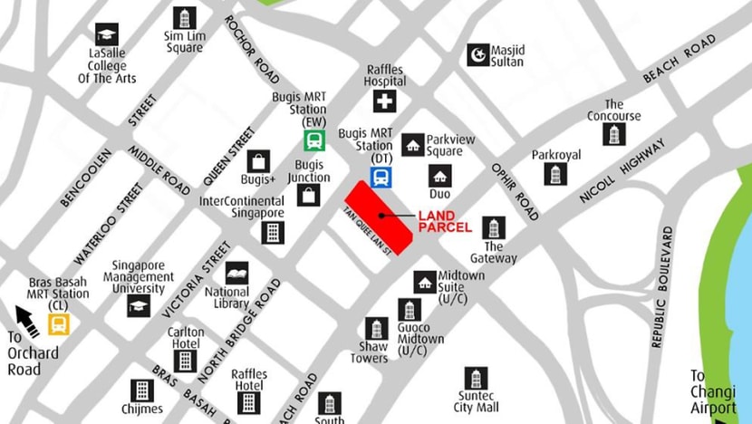 URA releases site at Tan Quee Lan Street, expected to yield 580 homes URA releases site at Tan Quee Lan Street, expected to yield 580 homes