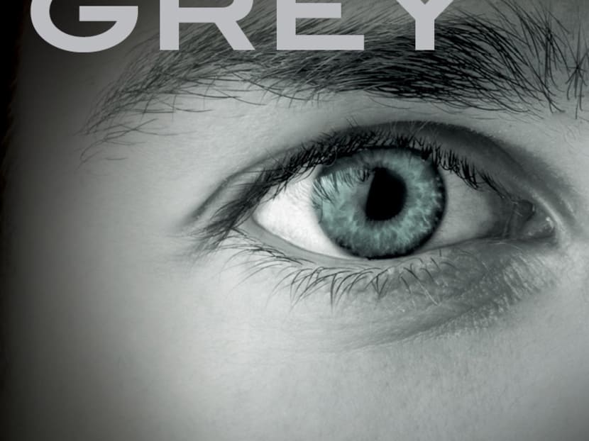 This image provided by Vintage Books shows the cover of the new book, Grey, the fourth novel in E L James' multimillion-selling Fifty Shades of Grey erotic series which is scheduled to be released on June 18, 2015. Photo: AP