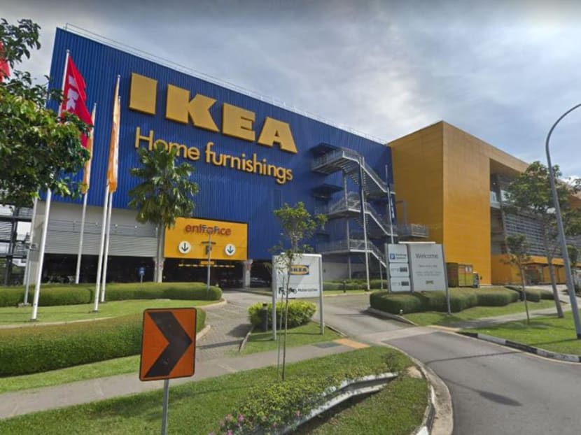 A view of the Ikea store in Tampines.