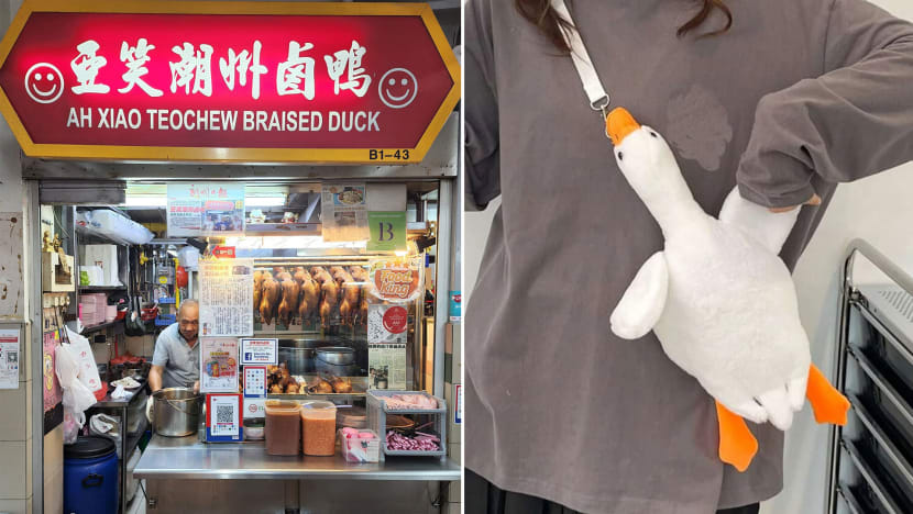 Ah Xiao Braised Duck Hawker Giving Out Free Duck Bags To 30 Customers Who Spend Above $21.90