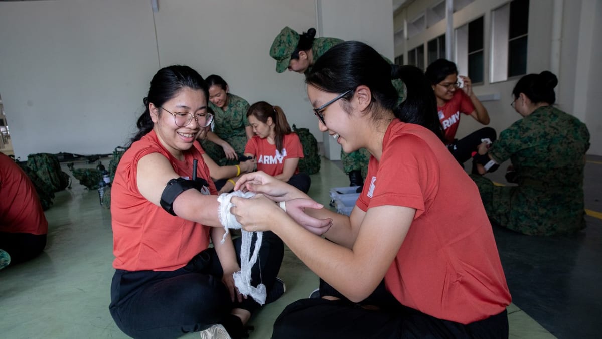 Female navy boot camp experience new arrivals