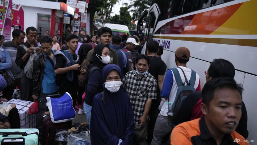 Millions of Indonesians expected to travel home for Eid, in one of the busiest mass exodus in years