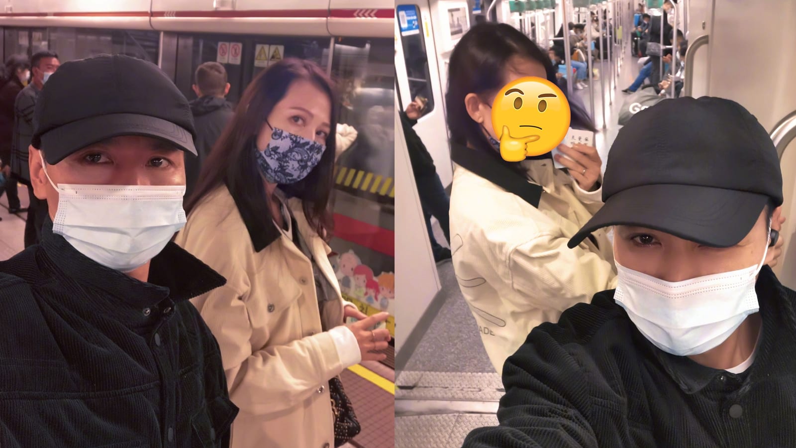 Max Zhang Called Out For Posting Unflattering Pic Of Wife Ada Choi On The Subway Max Zhang Called Out For Posting Unflattering Pic Of Wife Ada Choi On The Subway
