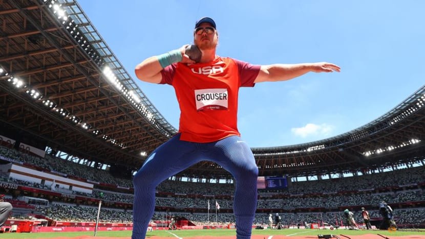 Olympics-Athletics-Crouser wins gold in men's shot put, breaks Olympic record Olympics-Athletics-Crouser wins gold in men's shot put, breaks Olympic record
