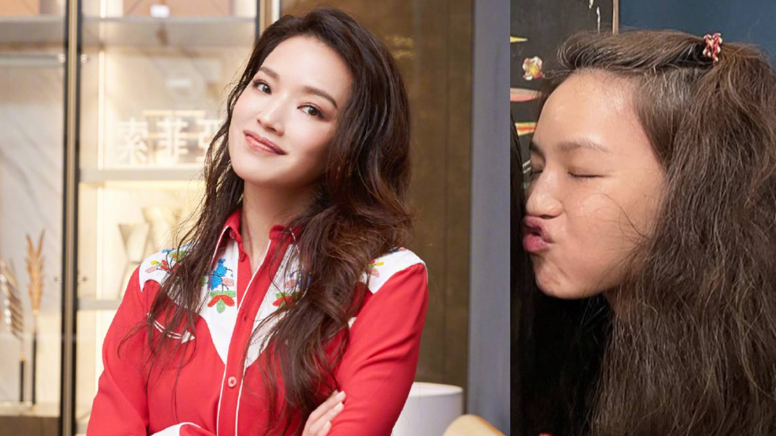 Netizens Attempt (And Fail) To Shame 44-Year-Old Shu Qi For Having White Hair Netizens Attempt (And Fail) To Shame 44-Year-Old Shu Qi For Having White Hair