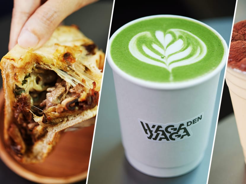 Yummy Wagyu Sandwich, Matcha Latte & Warabi Mochi At Futuristic Japanese Teahouse