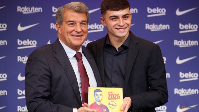 Barca president Laporta hails Pedri deal as 'happiest' day Barca president Laporta hails Pedri deal as 'happiest' day