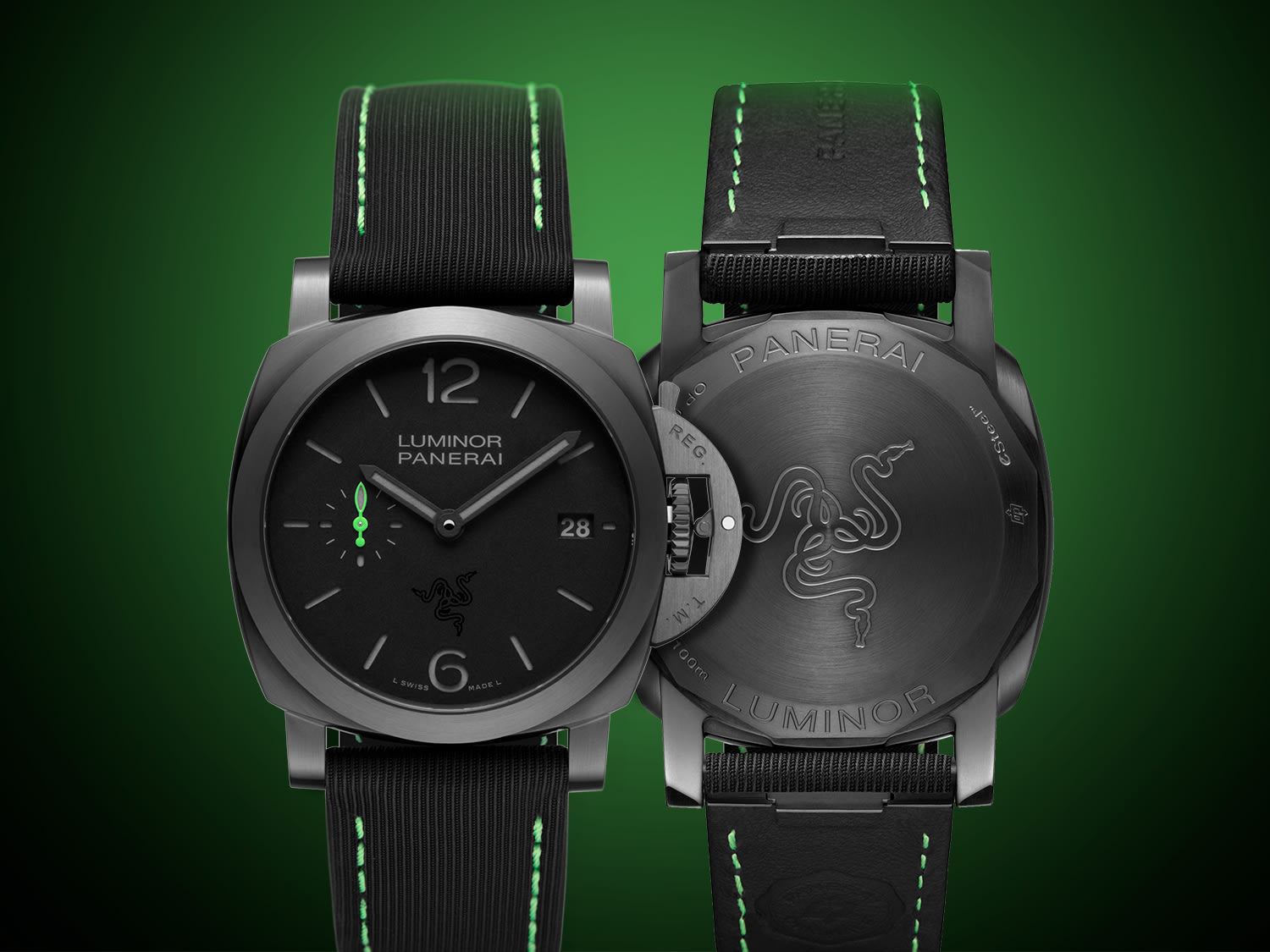 Why is luxury watchmaker Panerai working with gaming company Razer