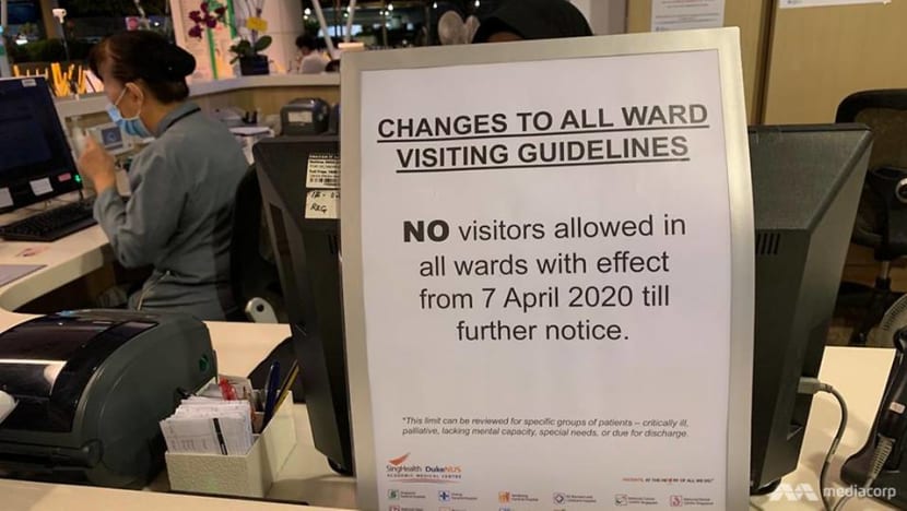 No visitors for patients in hospitals except in certain cases, MOH says No visitors for patients in hospitals except in certain cases, MOH says
