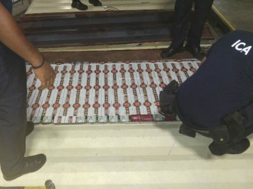 More than 3,000 cartons of contraband cigarettes seized at Woodlands Checkpoint