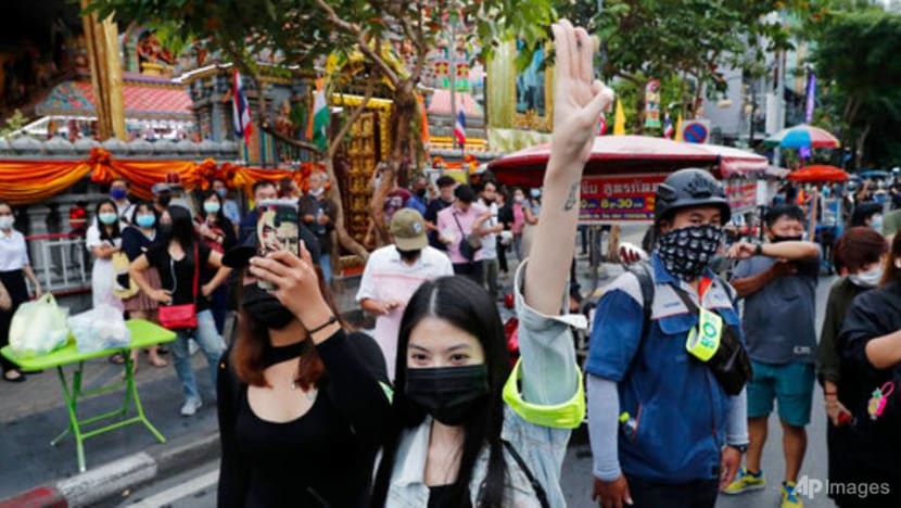 Thai women use protests to challenge sexism Thai women use protests to challenge sexism
