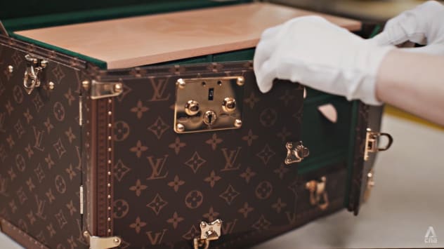 Unlocking the secrets of the iconic Louis Vuitton trunk in Asnieres, France, the historic home of the Vuitton family