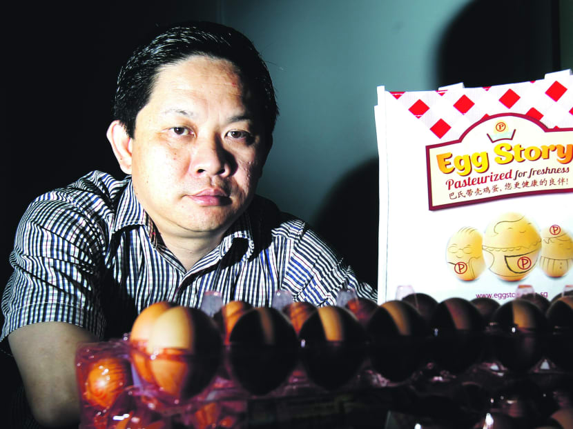 This Singapore farmer is one tough egg to crack