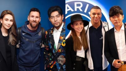Jay Chou Is The Envy Of World Cup Fans, Thanks To These Pics With Lionel Messi & Kylian Mbappe