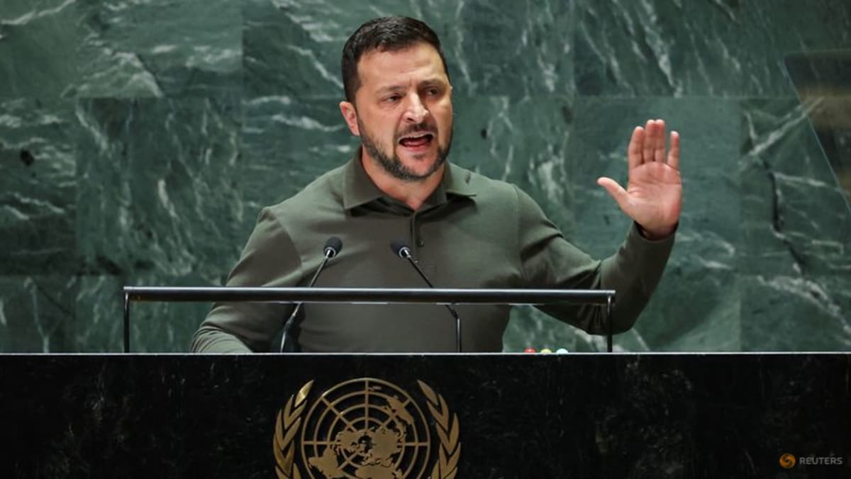 Zelenskyy tells Russia to stop war so world can fight climate, other crises Zelenskyy tells Russia to stop war so world can fight climate, other crises