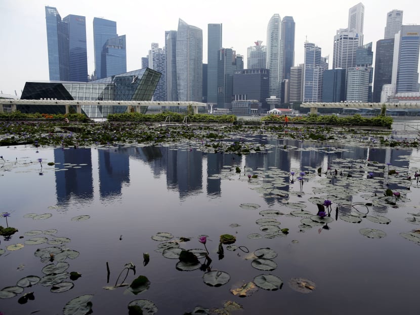 A general view of the skyline in the central business district of Singapore. Reuters file photo