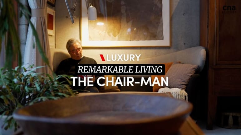 This Japanese man loves vintage chairs. Here’s how he started his massive collection | CNA Luxury