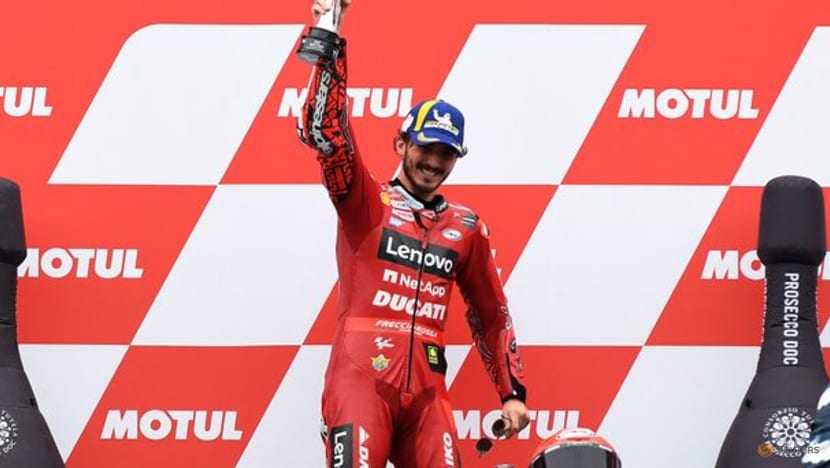 Bagnaia cruises to Dutch GP win as Quartararo crashes twice Bagnaia cruises to Dutch GP win as Quartararo crashes twice