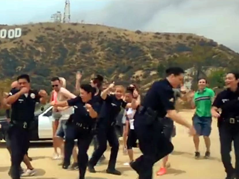 Gallery: Online dance craze sweeps police departments across US