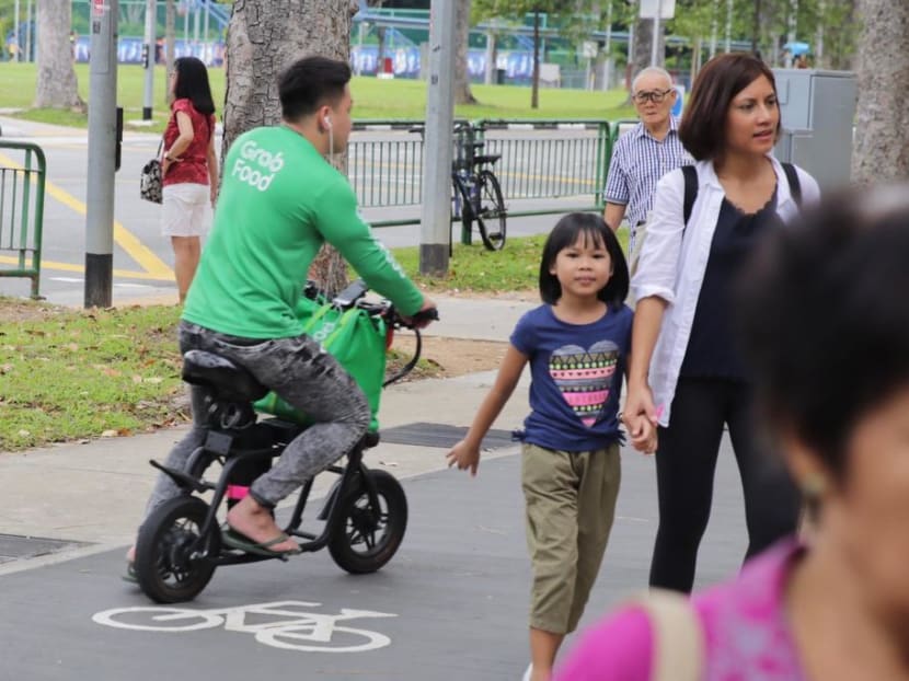 The footpath ban for e-scooters and other personal mobility devices evoked strong reactions from retailers and members of the more than 100,000 e-scooter user community in Singapore. The footpath ban for e-scooters and other personal mobility devices evoked strong reactions from retailers and members of the more than 100,000 e-scooter user community in Singapore.