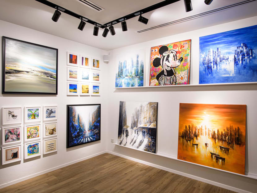 This New Art Gallery At Paragon Sells Artworks By Size At