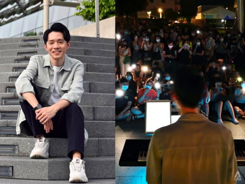 Big crowds, big dreams: Meet Jeff Ng, the ‘Cathay busker’ who became a TikTok phenomenon