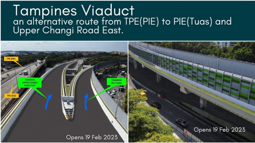 Tampines Viaduct to open on Feb 19 after 3-year delay Tampines Viaduct to open on Feb 19 after 3-year delay