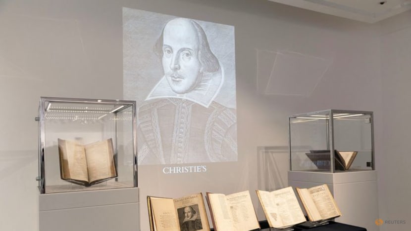Rare outing for six Shakespeare’s First Folio copies in London