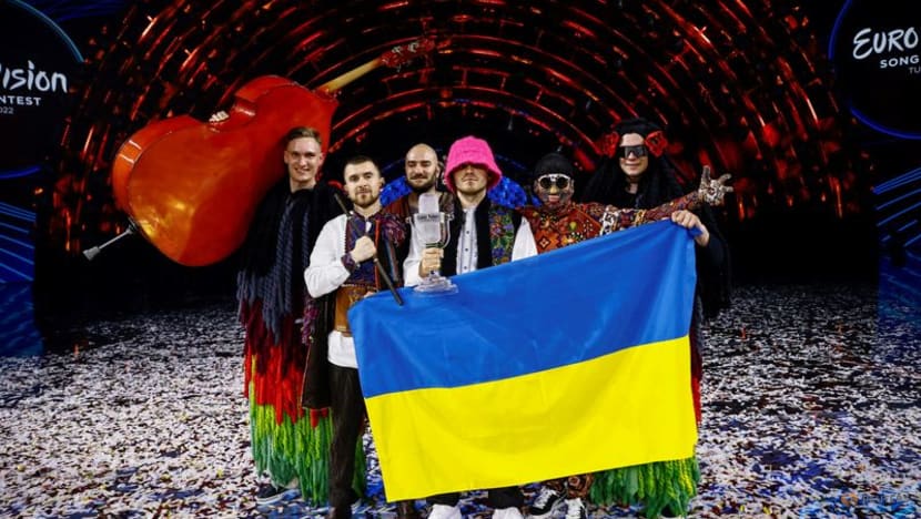 Huge public support sweeps Ukraine's Kalush Orchestra to Eurovision win