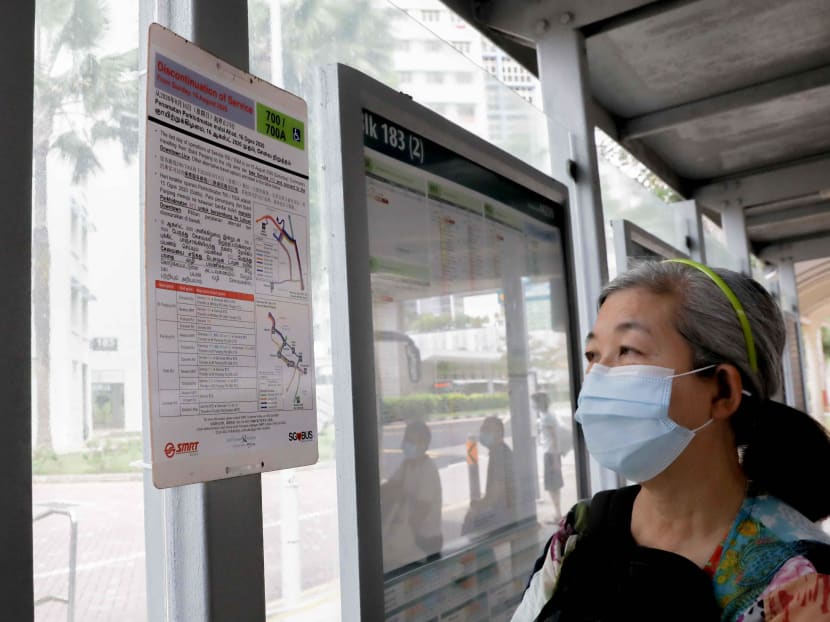 Bus services 700 and 700A will be withdrawn, and service 171 shortened, from Aug 30, 2020, instead of Aug 16, 2020, as originally planned. Bus services 700 and 700A will be withdrawn, and service 171 shortened, from Aug 30, 2020, instead of Aug 16, 2020, as originally planned.