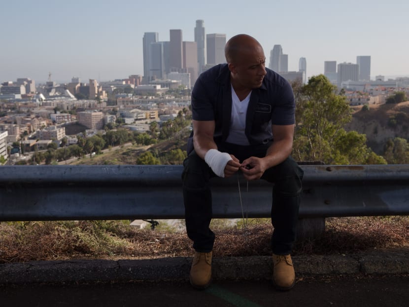 The Fast And Furious franchise star Vin Diesel contemplates on his late co-star and partner-in-crime Paul Walker. Photo: UIP