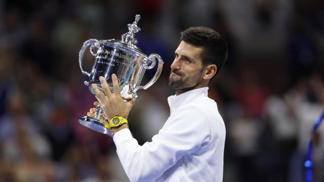 美国网球公开赛：德约科维奇战胜梅德韦杰夫 夺得冠军