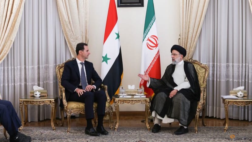 Syrian president meets Iranian leader in Tehran: Iranian state media
