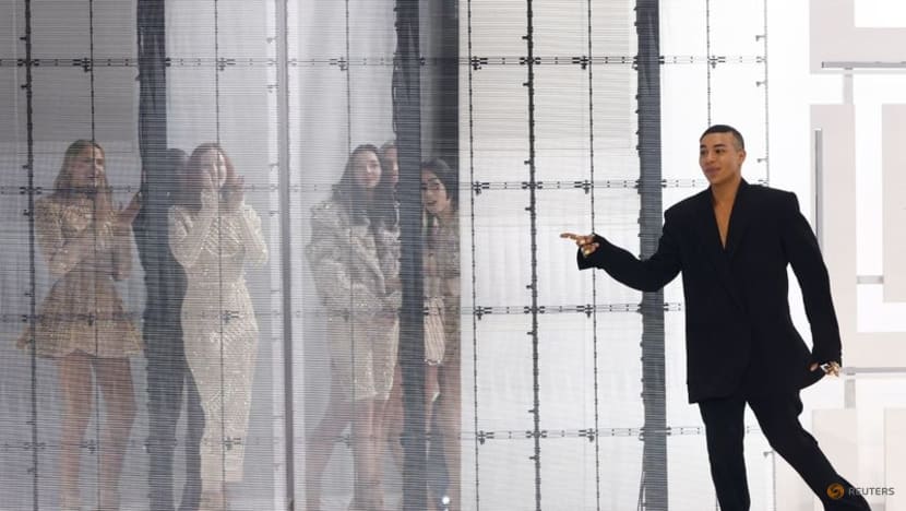 Balmain celebrates designer anniversary with live show Balmain celebrates designer anniversary with live show