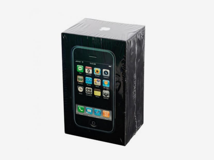 A boxed first generation iPhone from 2007 fetches over US$63,000 at auction