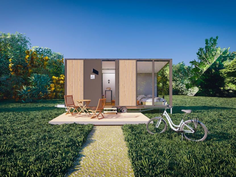 Low-carbon ‘tiny houses’ to be available for short stays on Lazarus Island